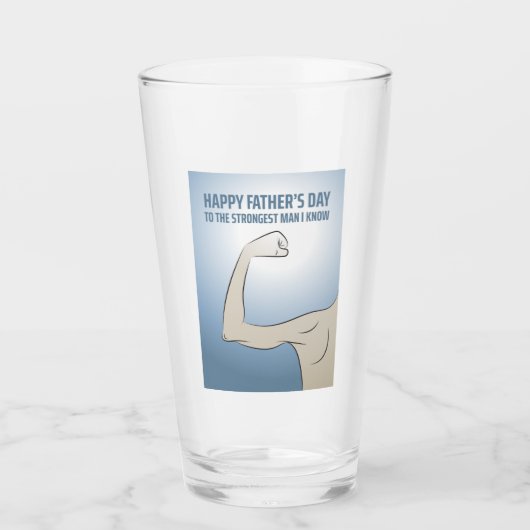 DEM STÄRKSTEN MANN, DEN ICH KENNE GLAS (Vorderseite)