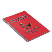 Dem Sturm trotzen. Menschen mit Behinderungen Notizblock (Rechte Seite)