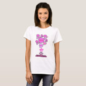 Dem Teufel widerstehen - Rosa T-Shirt (Vorne ganz)
