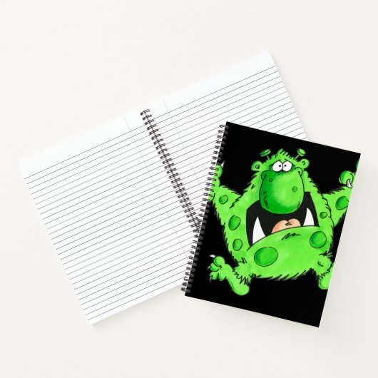 dem Typ trotzen Notizblock (Innenseite)