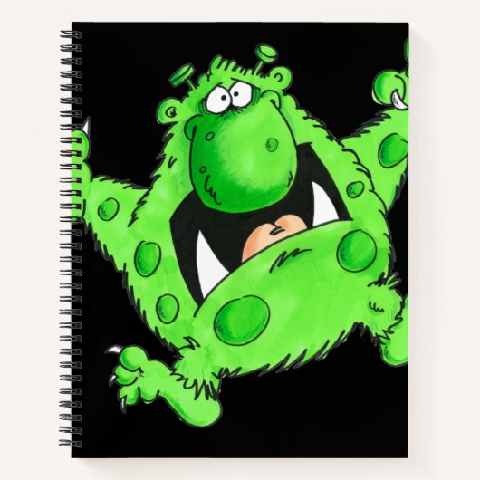 dem Typ trotzen Notizblock (Vorderseite)