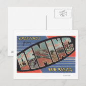 Demand, New Mexico - Großbuchstaben Szenen Postkarte (Vorne/Hinten)