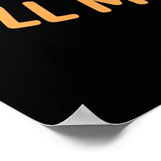 Demanding Diva Feline Poster (Ecke)