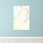 Demantoid Stretched Canvas Print Leinwanddruck (Insitu (Holzboden))