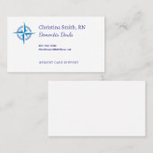 Dementia Doula Memory Care Helper Visitenkarte (Vorne/Hinten)