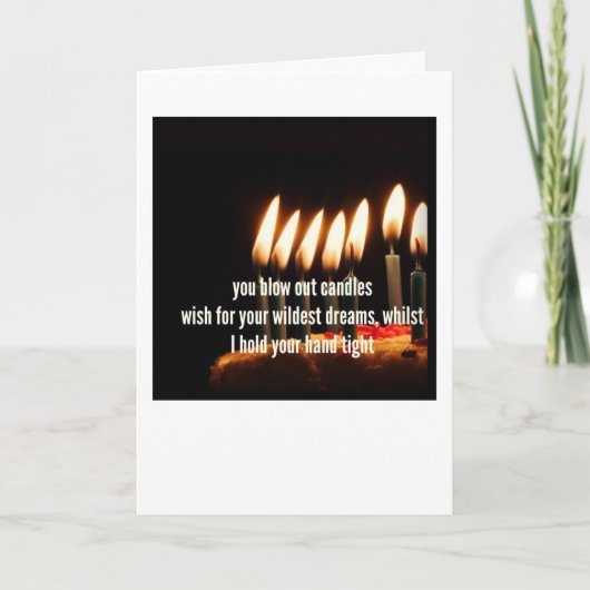 Dementia Journeys Card - Happy Birthday Karte (Vorderseite)