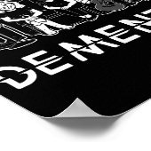 Dementia New Black _1  Poster (Ecke)