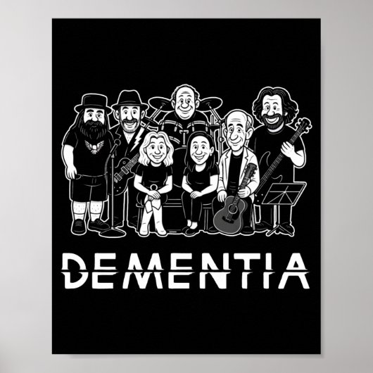 Dementia New Black _1  Poster (Vorne)