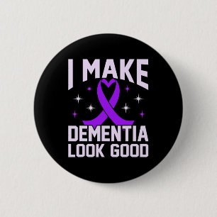 Dementia sieht gut aus wie Alzheimerheimer's Aware Button