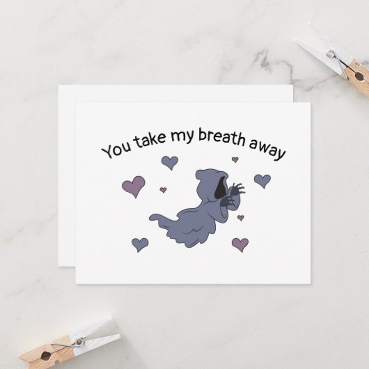 Dementor-Liebe Karte (Vorderseite/Rückseite Beispiel)