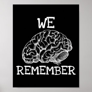 Demenz, an die wir uns erinnern, wenn Angehörige e Poster