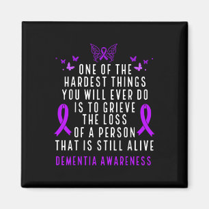 Demenz Awareness Montag Schmetterling Warrior Heim Magnet