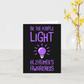 Demenz Heimer-Erkrankung Bewusstsein 6 Karte (Gelbe Blume)