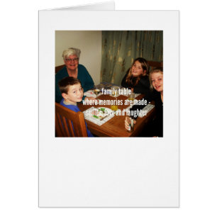 Demenz-Reise-Karte: Familien-Tabelle