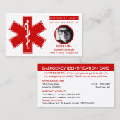 Demenznotfallkarte Telefonnummerkarte (Vorne/Hinten)