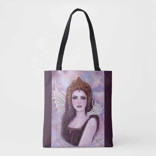 Demeter goddess with serpent by Renee Lavoie Tasche (Vorderseite)