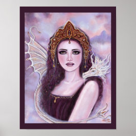 Demeter Göttin mit Schlange von Renee Lavoie Poster