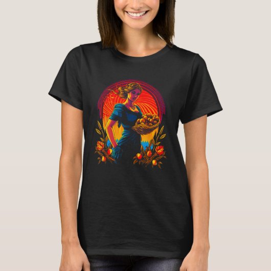 Demeter, griechische Mythologie, Göttin der Landwi T-Shirt (Vorderseite)