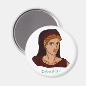 Demeter - griechischer Göttin-Magnet Magnet (Vorderseite/Rückseite)