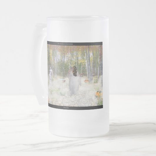 Demeter Mattglas Bierglas (Vorderseite Links)