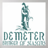 Demeter Poster (Vorne)