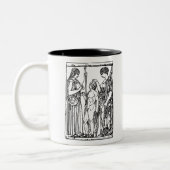 Demeter und Persephone Zweifarbige Tasse (Links)