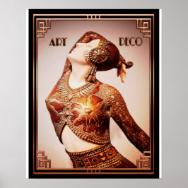 Demetre Chiparus Art Deco Poster