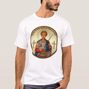 Demetrius-von-Thessaloniki-Ikone 5 T-Shirt
