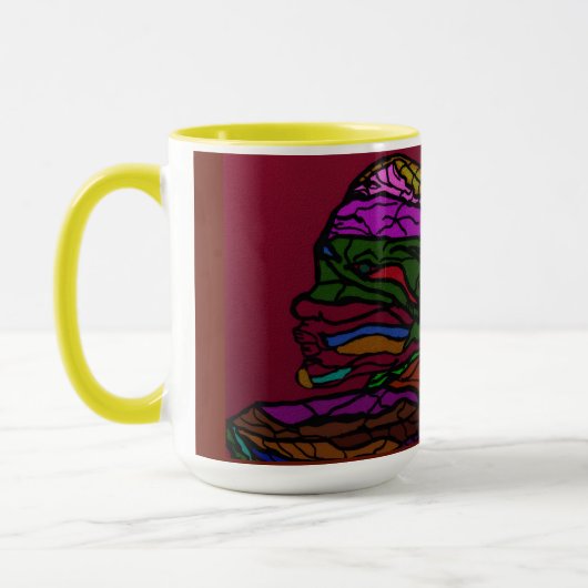 Demetry Gott der Blätter Tasse (Links)