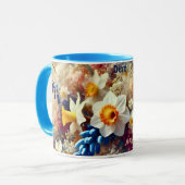 DEMI ` floral daffodil ~ Tasse (Vorderseite Links)