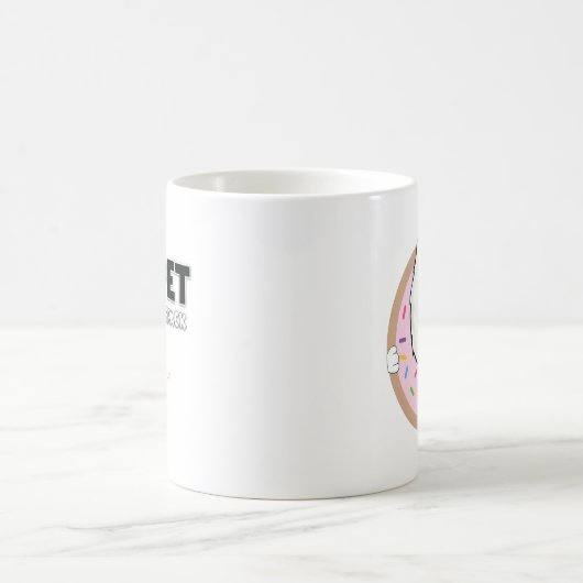 Demi in einem Donut Kaffeetasse (Mittel)