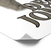 Demi Lovato Jonas Brothers Vintage Poster (Ecke)