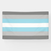 DemiBoy Flag Banner (Horizontal)