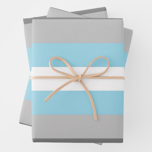 DemiBoy Flag Geschenkpapier Set (Beispiel)