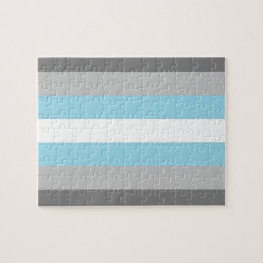 DemiBoy-Flagge Puzzle (Horizontal)