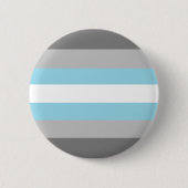 Demiboy Flaggen-Knopf Button (Vorderseite)