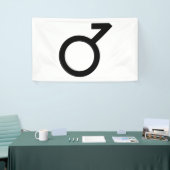 Demiboy Gender Symbol Banner (Messeveranstaltung)