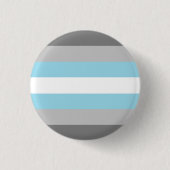 Demiboy-Pride-Abzeichen Button (Vorderseite)