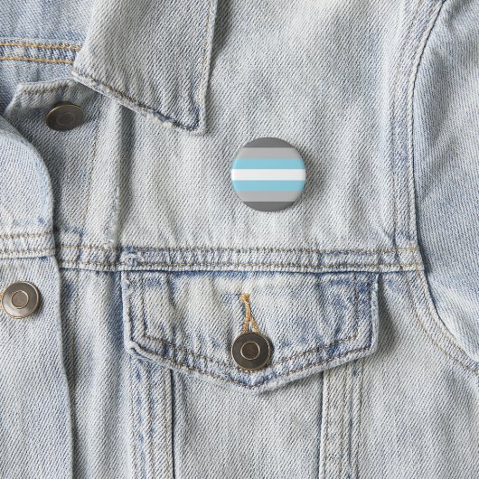 Demiboy-Pride-Abzeichen Button (Beispiel)