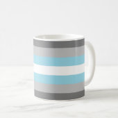 Demiboy Pride Flag Kaffeetasse (VorderseiteRechts)