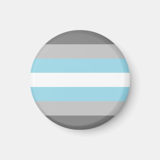 Demiboy Pride Flag Magnet (Vorne)