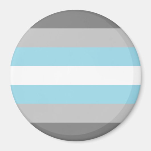 Demiboy Pride Flag Magnet (Vorne)