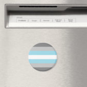 Demiboy Pride Flag Magnet (In Situ (Geschirrspüler))
