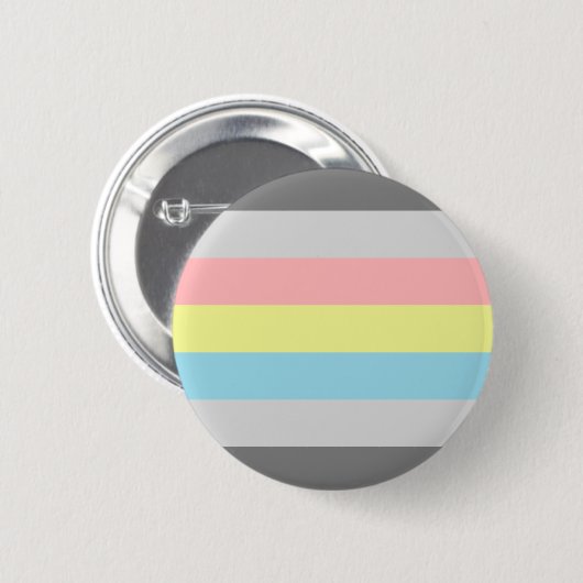 Demiflux Pride Button (Vorne & Hinten)