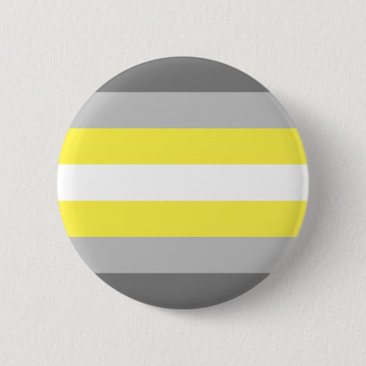 Demigender Pride Flag Button (Vorderseite)