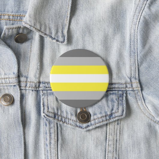 Demigender Pride Flag Button (Beispiel)