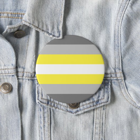 Demigender Pride Flag Button (Beispiel)