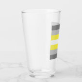 Demigender Pride Flag Glas (Rechts)