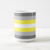 Demigender Pride Flag Kaffeetasse (Mittel)