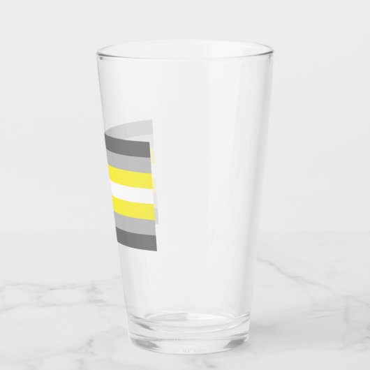 Demigender Pride Glas (Links)